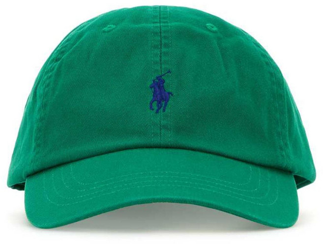 폴로랄프로렌 로고 자수 베이스볼 캡 모자
