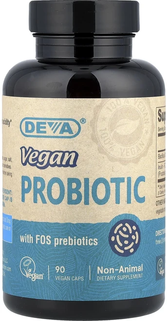 몸관리하세요 겨울입니다 Deva FOS 프리바이오틱 함유 비건 프로바이오틱 베지 캡슐 90정 특별관리진행, DevaFOS프리바이오틱함유비건프로바이오틱베지캡슐90정, 1개 - 쿠팡