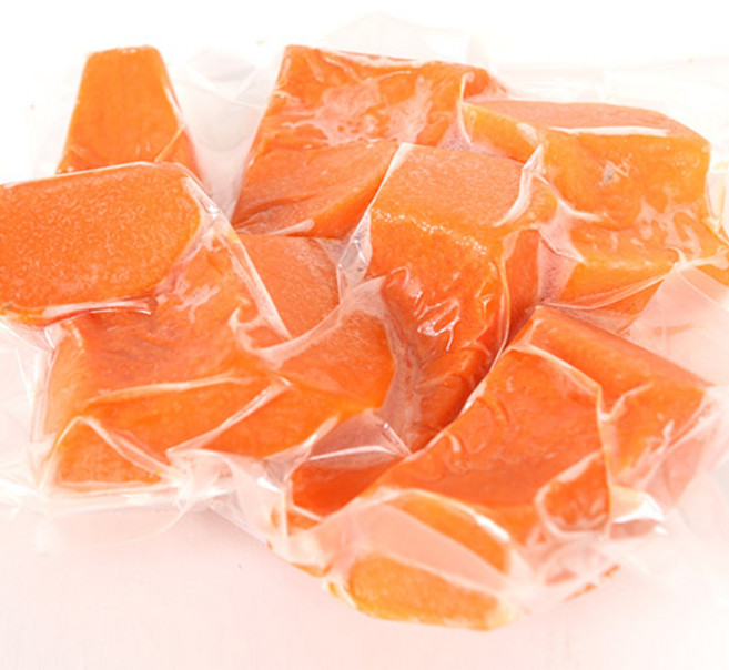 손질되어 요리가 간편한 손질 냉동 늙은호박, 울릉도 냉동 늙은호박 1kg, 3개, 300g