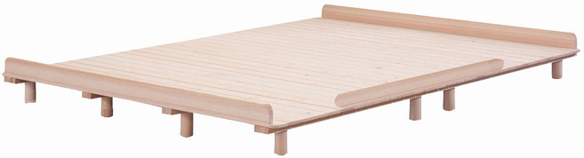 메리노 침대 프레임 매트리스 깔판 저상형 평상형 패밀리 받침대 111SS슈퍼싱글( 110x205x3.5cm), 111SS슈퍼깔판+10cm+측면가드1개