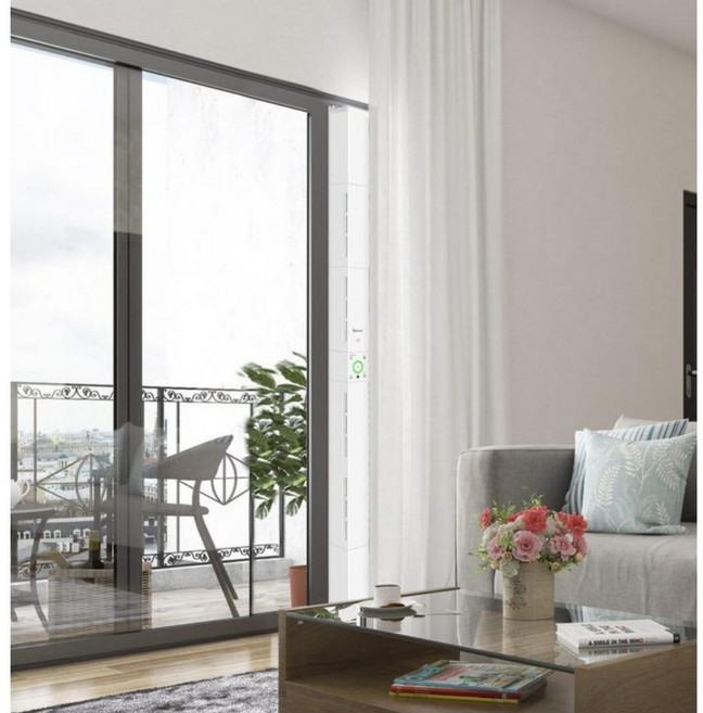 매직쉐프 창문형 환기형 공기청정기 MEWAP-1000, 화이트