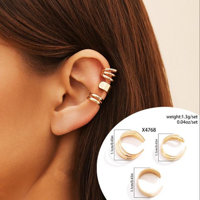 耳骨夾 耳夾 夾式耳環 中性耳環 男女可用