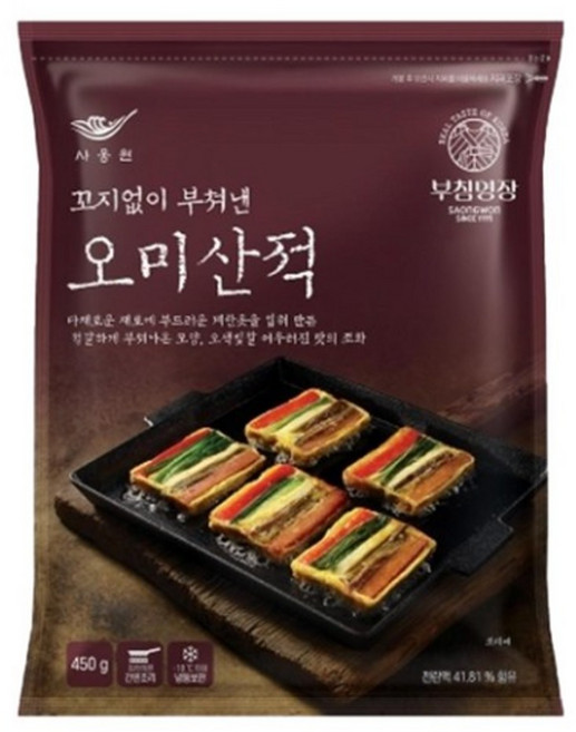 퀸즈마켓_사옹원 오미산적, 450g, 4개