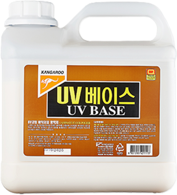 (캉가루) UV베이스 3.75L 강화마루 원목마루 코팅 광택제 우드왁스, 1개