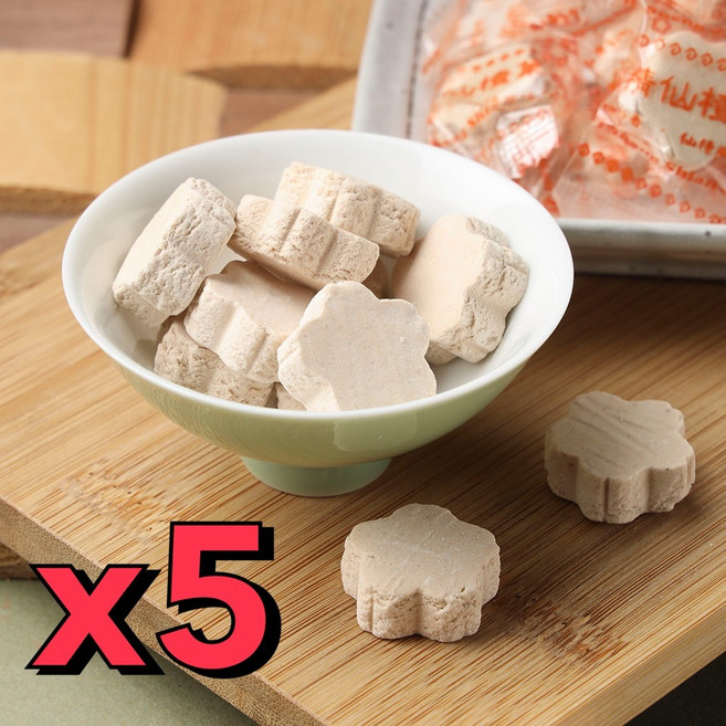 赤柑食品 梅型仙楂餅, 1個, 450g X5