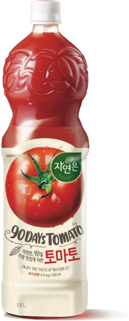 자연은 토마토 주스, 1.5L, 2개