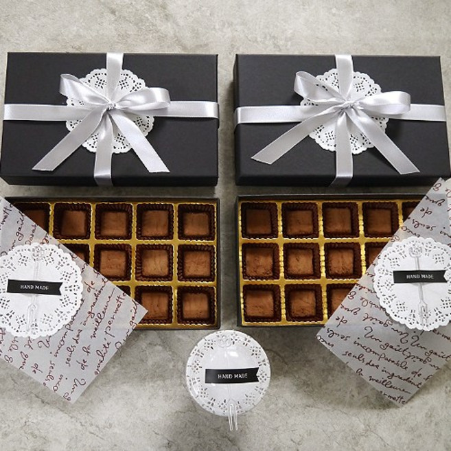 쁘띠 클래식 생초콜릿/파베초콜릿 만들기세트, 1개