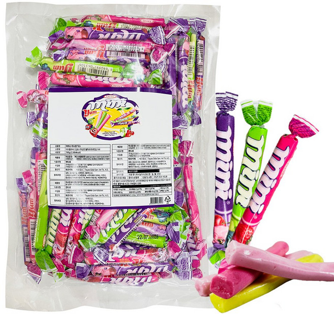 타야스 담라 미니얌 믹스 캔디, 700g, 1개