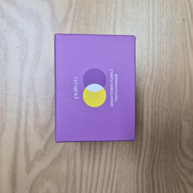 퓨리븐 퍼플 가루치약 보색브라이트닝 가루 치약, 1개, 40g
