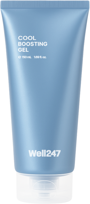 쿨부스팅젤 웰247 바디컷튠핏 콜라겐 탄력 쿨링 피부진정, 150ml 1개