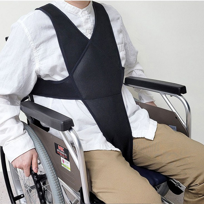 휠체어 안전벨트 OM-WB01L 휠체어 고정벨트 휠체어벨트, 1개, 상세페이지 참조