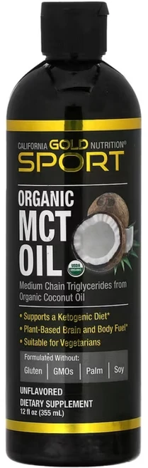 MCT-Oil 355ml 캘리포니아골드뉴트리션 무맛 MCT오일 코코넛 키토제닉, 1개 - 쿠팡