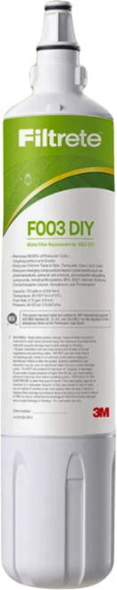 3M Filtrete 濾水器替換濾芯 家用淨水器配件 DIY快速更換, 1個, F003 DIY
