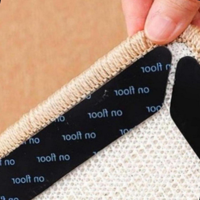 1991공구 러그 바닥 타일 카페트 고정 밀림방지 양면 테이프 5cm 10m, 1개