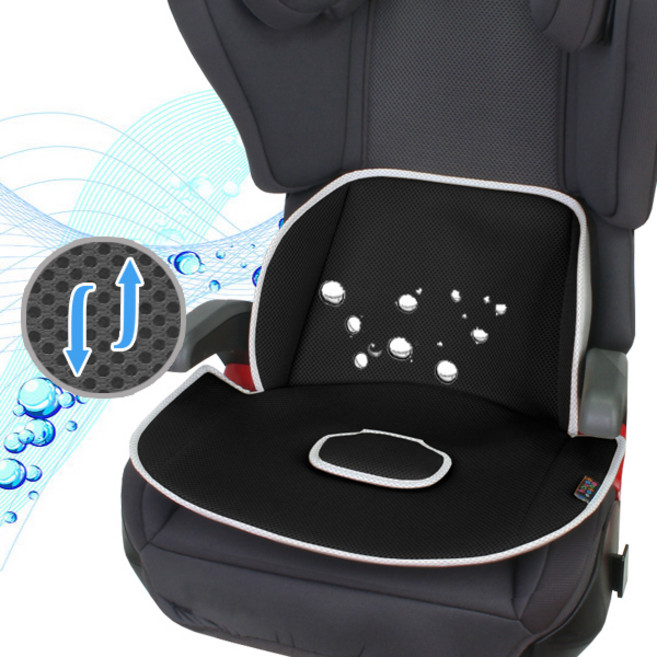 오토팬시 카시트 유모차 클린시트 방수패드 이너쿠션 라이너 유아배변훈련 오염방지 대형 (실용신안권), 대 3메쉬블랙(0~7세), 1개