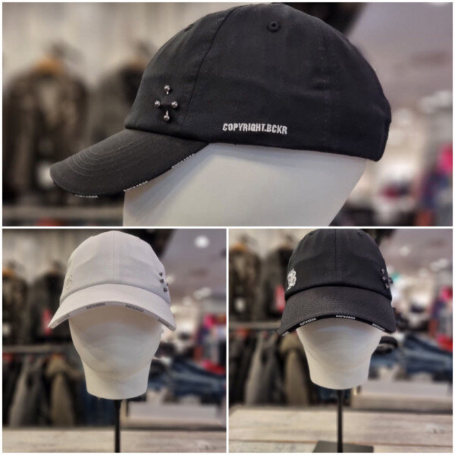 버커루 공용 피어싱 포인트 볼캡 모자_US