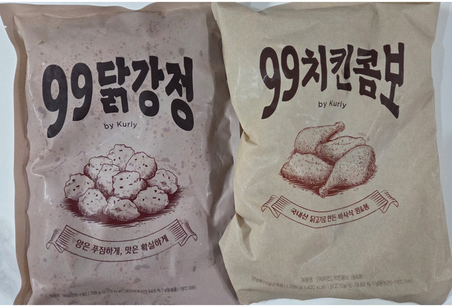 강추!! 99닭강정+99치킨 윙봉콤보