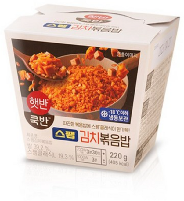 스팸 김치볶음밥 220g, 5개