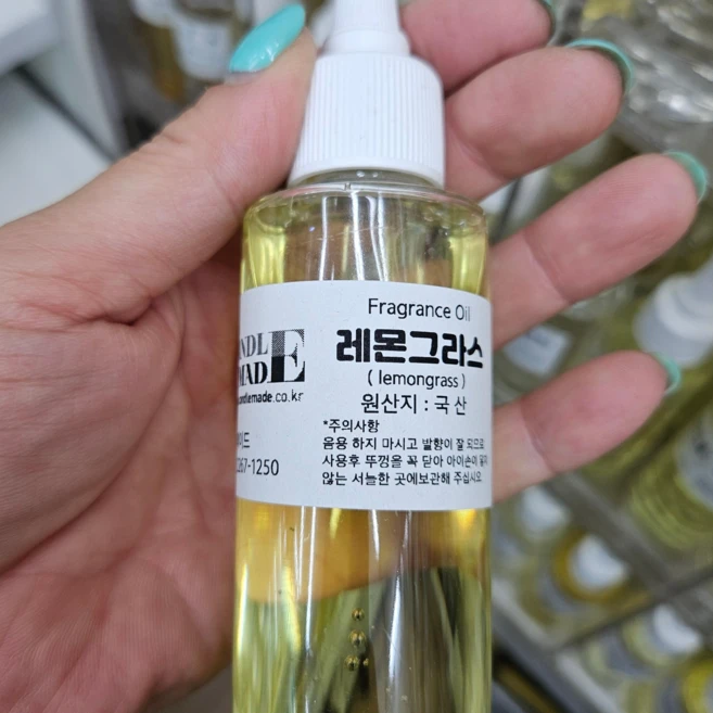 [캔들메이드]국산 프레그런스 오일 100ml, 레몬그라스, 1개 - 쿠팡