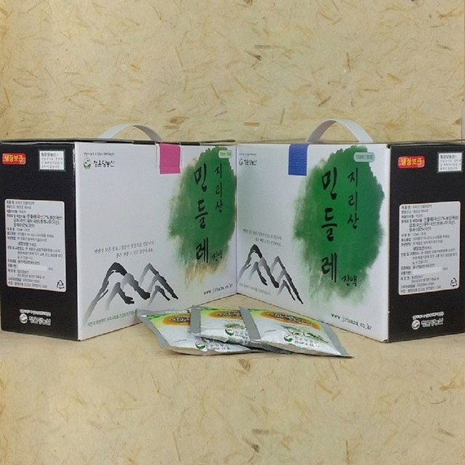 청운당농산 지리산 흰민들레즙 2박스 하얀민들레 차 진액, 60개, 100ml