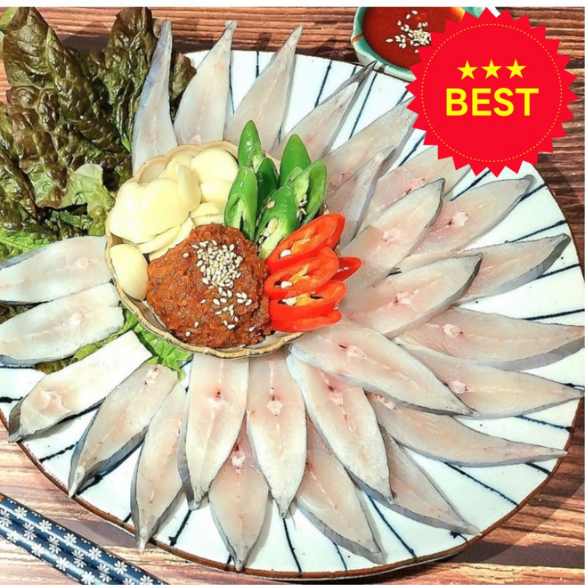 (산지 직송) 국산 손질 병어횟감 병어회, 1세트, 400g