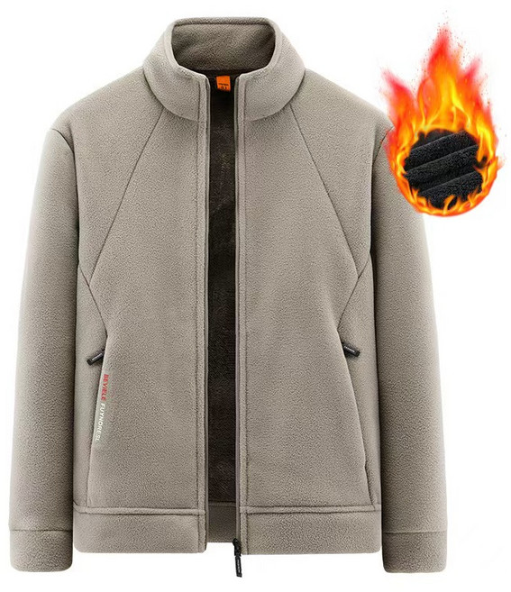 YANGTA 남성 겨울 후리스 도톰 야외 캠핑 낚시 자켓 빅사이즈 혹한기 작업복 점퍼