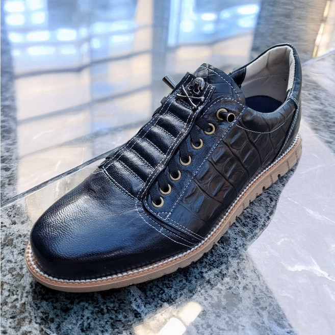 남성 발편한 슬립온 로퍼 웰트화 보트화 부드러운 천연 소가죽 가벼운 외출화 초경량 발볼 조절가능 키높이 처음부터 끝까지 국내 제작