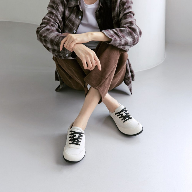 플렉시워커스 모아 아이보리 - KSNS 이론 기반 맨발신발 / 여성용