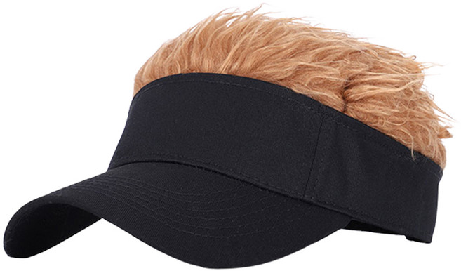 위너리스 엣지 인모 골프선캡 염색머리 가발모자