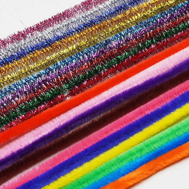 로모주 컬러 모루철사 200P 세트 꽃 인형 만들기 공예 철사, 200개, 20색