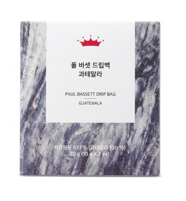 폴바셋 드립백 과테말라, 1개