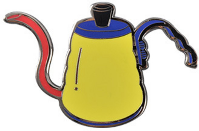 새로운 도착 커플 에스프레소 액세서리 바리스타 메이커 브로치 미니 탬퍼 아름다운 배지 카페 선물, 27 M