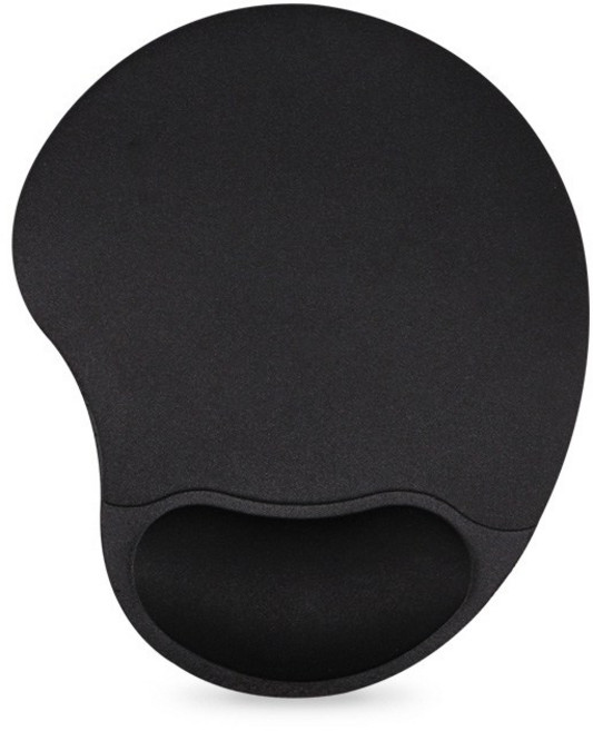 엑토 메모리폼 팜레스트 손목 보호 마우스 패드 MP-11, 검정본품, 1개