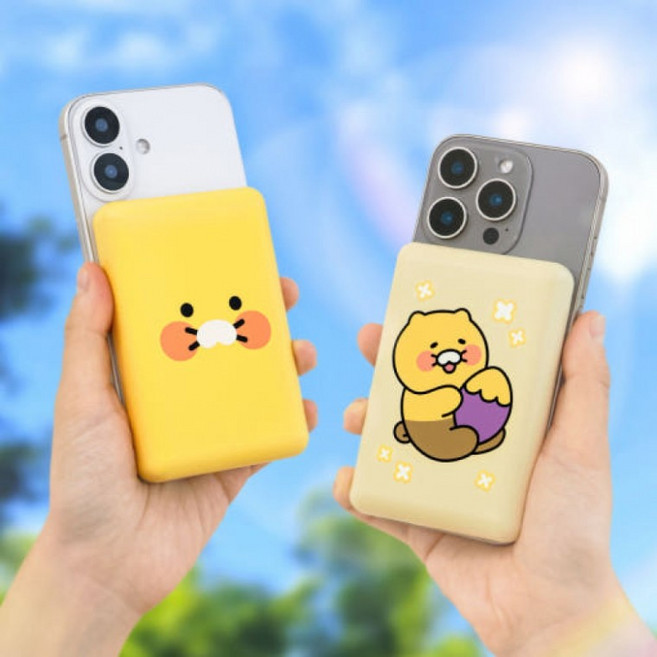 카카오프렌즈 맥세이프 보조배터리 10 000mAH, 상세페이지 참조, 고구마