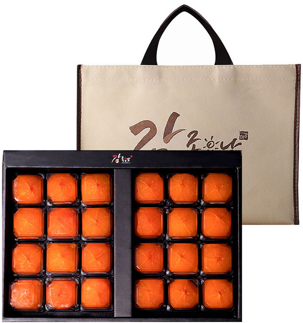 감좋은날 청도 반건시 곶감 선물세트(+선물가방포함), 1박스, 1440g(24과/중과)