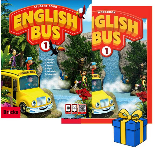 브릭스 잉글리쉬 버스 English Bus 1 Student Book + Workbook (총 2권), English Bus 1 본책 +워크북