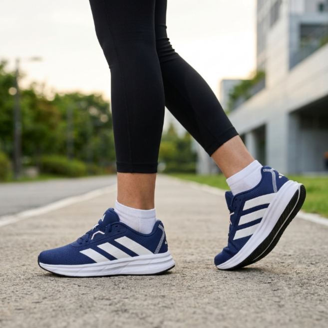 아디다스 여성 갤럭시7 클라우드폼 경량 쿠션 좋은 런닝화 편안한 조깅화 헬스화