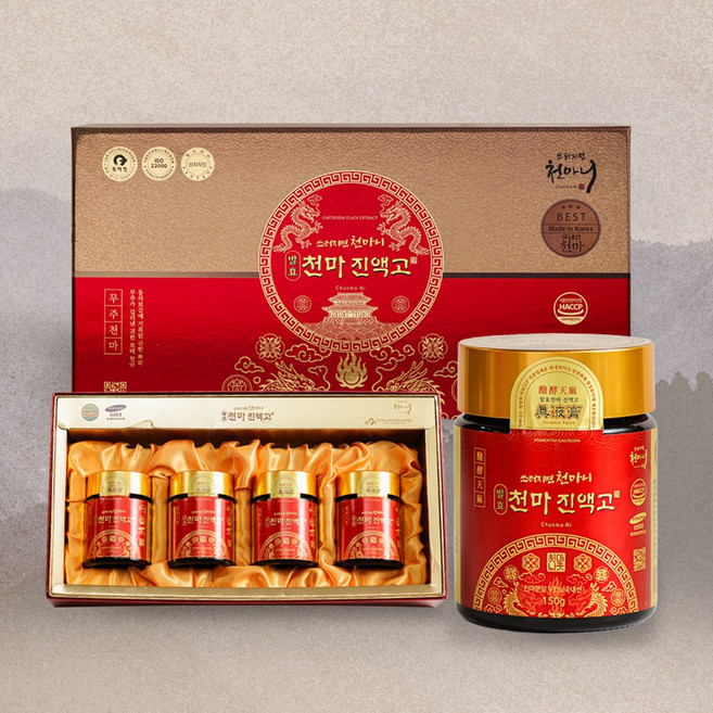 김오곤원장쓰러지면천마니발효천마진액고, 300g, 2세트