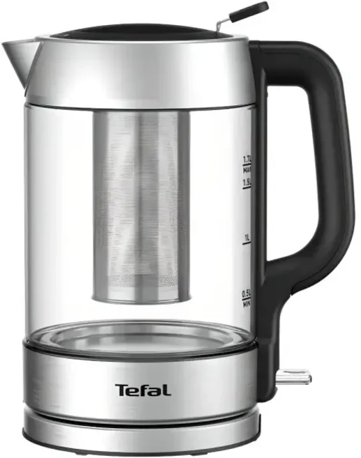 테팔 유리 무선주전자 노베오 1.7L BJ773DKR, 1.7L 2000W BJ773DKR