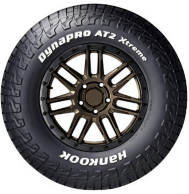 한국타이어255 65 17 다이나프로 AT2 Xtreme 2556517 크라이슬러보이저 쉐보레코로라도, 장착 미포함, 1개