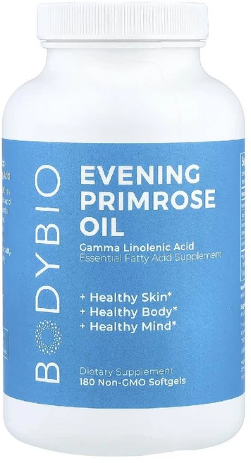 바디바이오 달맞이꽃 이브닝 프림로즈 오일 Evening Primrose Oil 180정, 1개 - 쿠팡