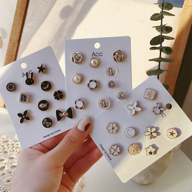 핑크코끼리 여성 패션 악세사리 고급 옷핀 오픈방지 매너 브로치