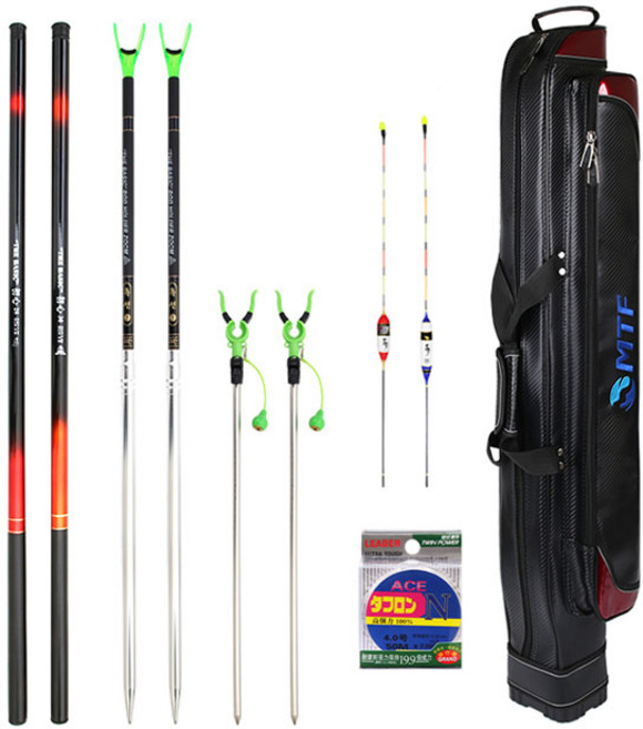 민물 낚시 10종 세트 짬낚 짱짱 풀세트 기본 패키지 입문용 초보용 붕어 잉어 향어