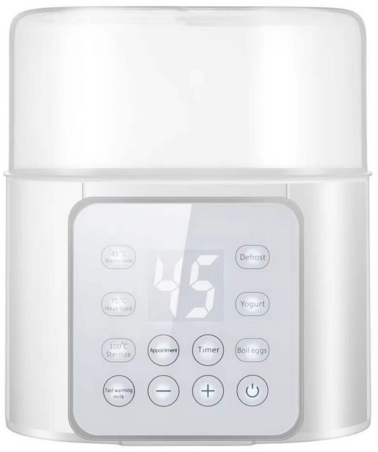 嬰兒溫奶器消毒器二合一恆溫暖奶器智能, 美規, 大屏KH—0588