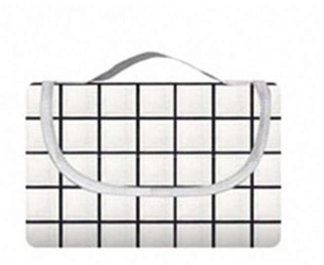 장사부 감성 양면방수 피크닉 매트, 모던화이트