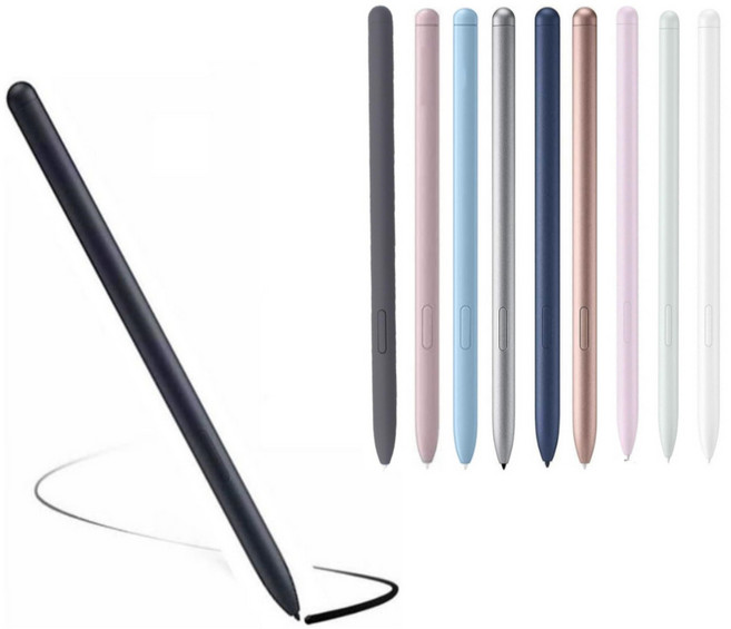 갤럭시탭 전용 스마트폰 노트 태블릿 호환용 S펜 터치펜 SPEN 삼성 케이스나라, 1개, 다크블랙