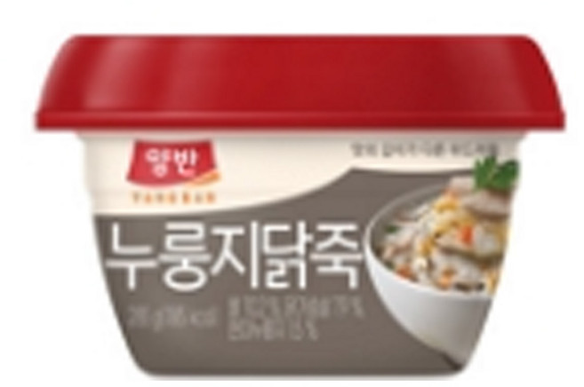 양반 누룽지닭죽 용기죽, 6개, 285g