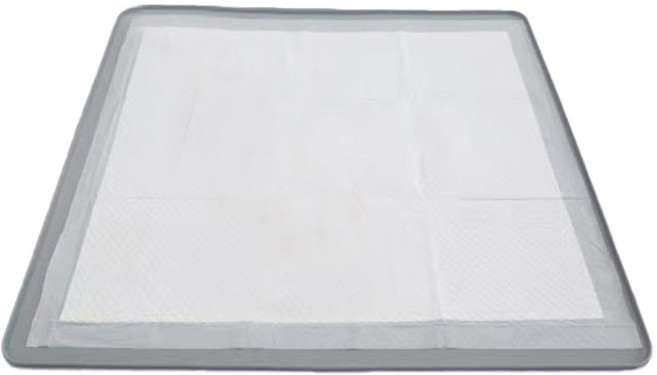 하이포 반려동물 논슬립 실리콘 배변매트, 1개, 그레이