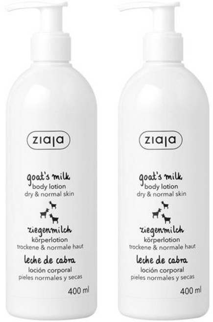 지아자 산양유 향 좋은 고보습 저자극 바디로션 머스크향, 2개, 400ml