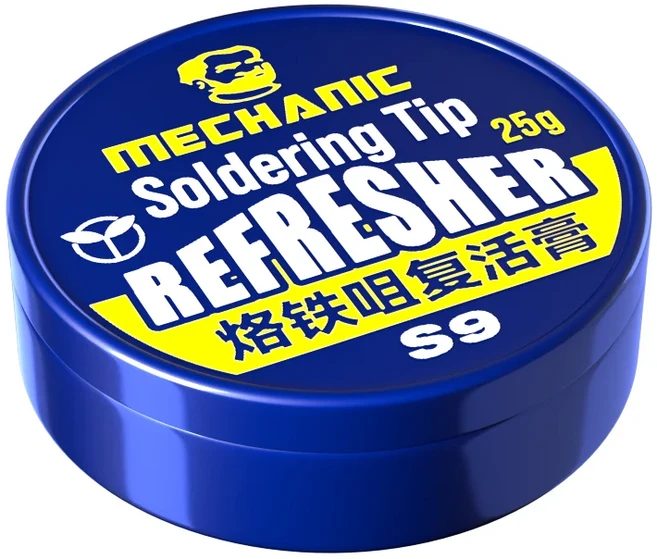 MECHANIC 납땜 팁 리프레시 오일 MCN-2/S3/S/S9/S 1개 모델/고활성/약산성/보호 작업 수명, 02 S9
